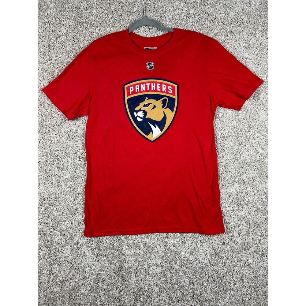 NWT Florida Panthers Bobrovsky 72 NHL Fanatics Red T Shirt Mens M